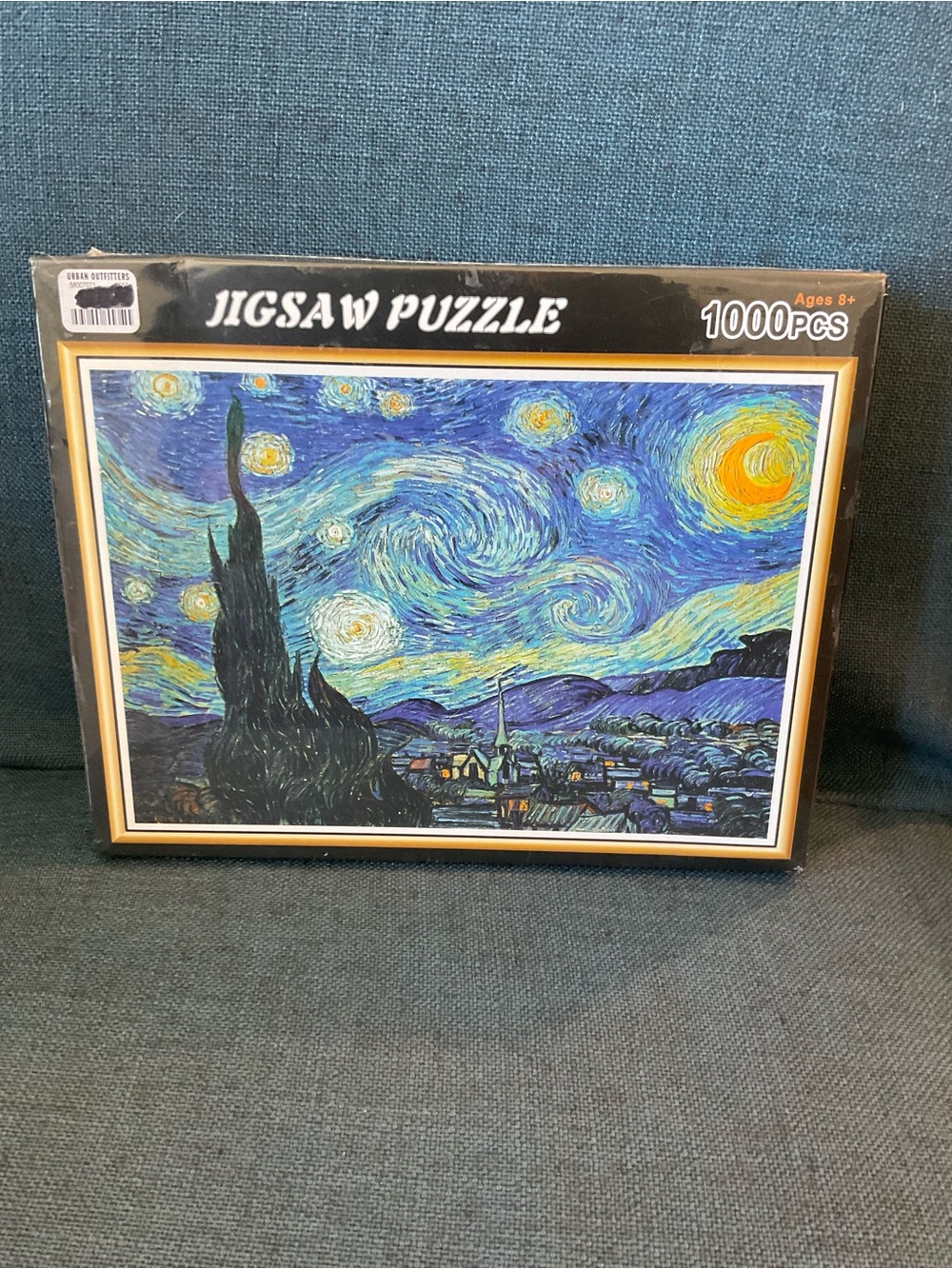 Van Gogh Jigsaw Puzzle 1000-Piece Starry Night Style Puzzle -NWT